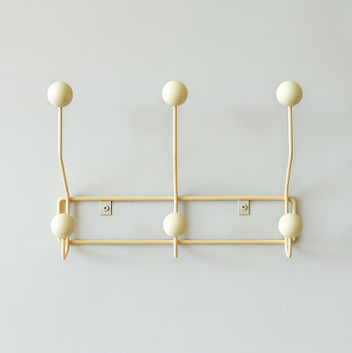 Bunte Metall-Wandhaken im Vintage-Stil aus Gusseisen