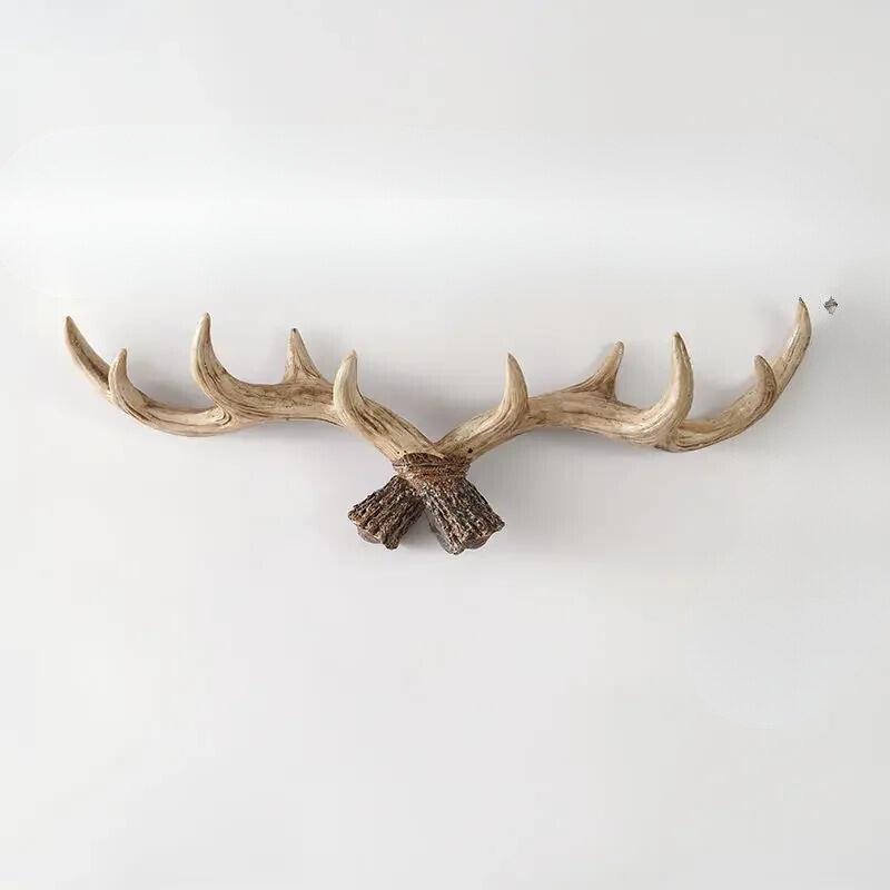 Vintage Geweih-Wandhaken Rustikale Garderobe