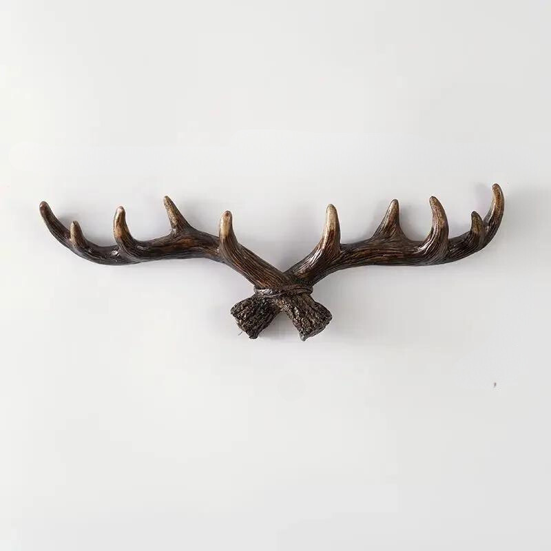 Vintage Geweih-Wandhaken Rustikale Garderobe