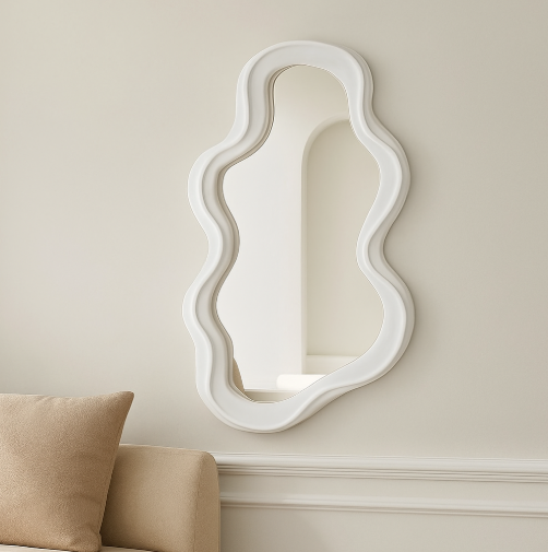 Wolkenförmiger Wandspiegel aus ABS zur Raumdekoration